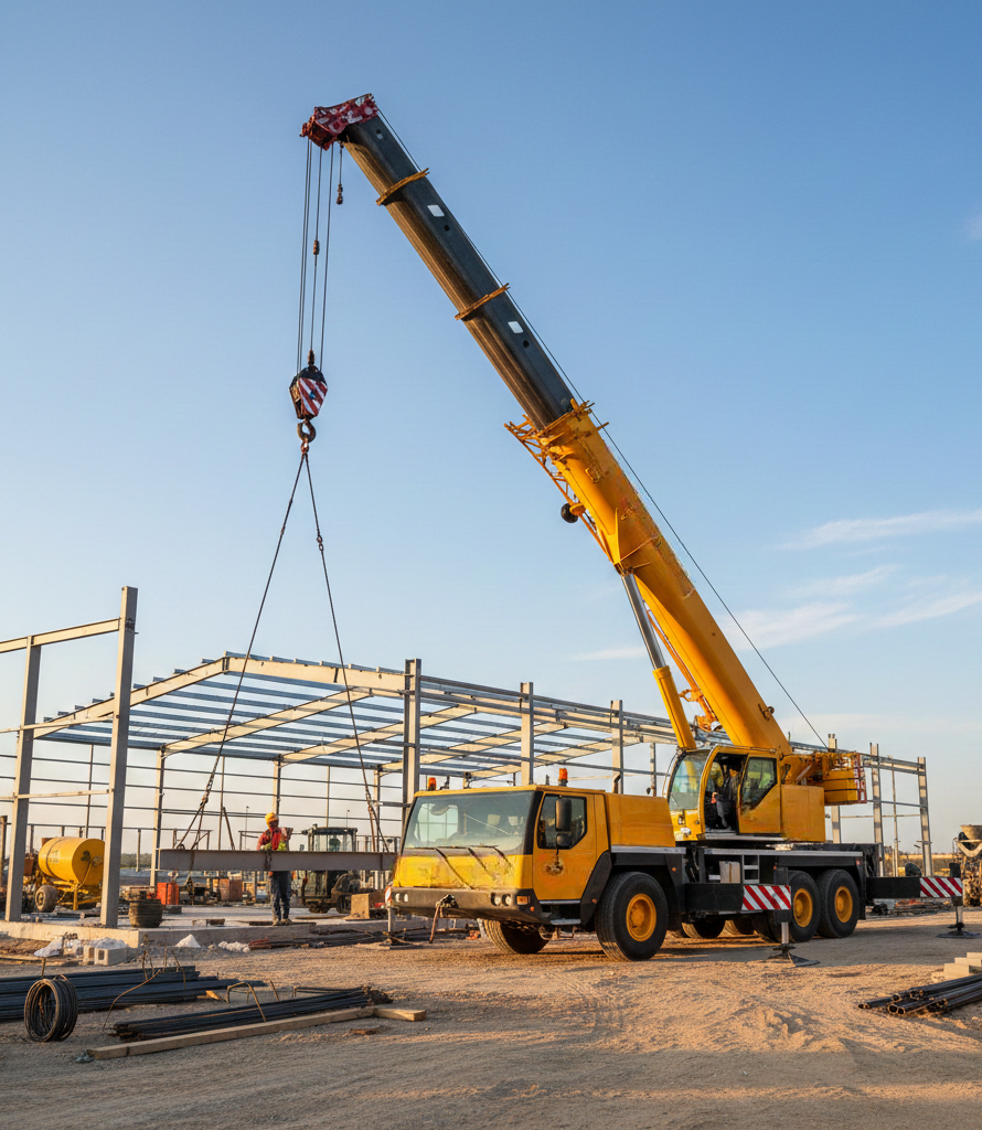 I Need a Crane Truck Near Me Melbourne CBD