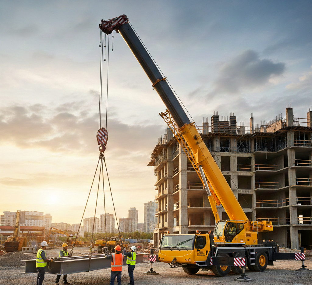 Crane Hire with Certified Rigging Service Glen Waverley