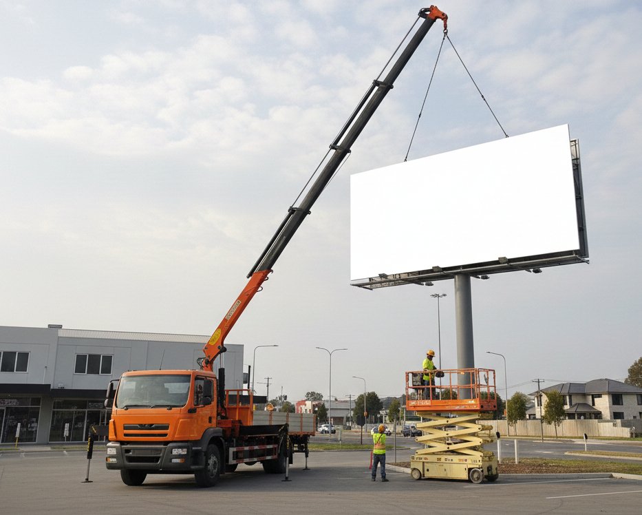Signage installation in Casey / Dandenong Melbourne CBD
