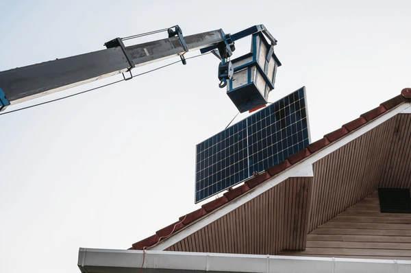 Crane Services For Solar Panel Installation Clyde