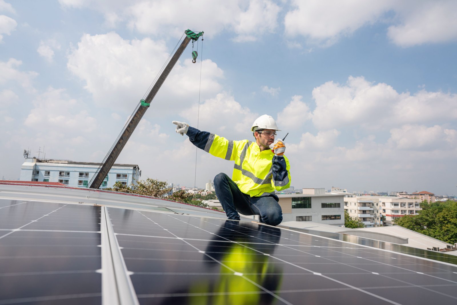 Crane Services for Solar Panel Installation Pakenham