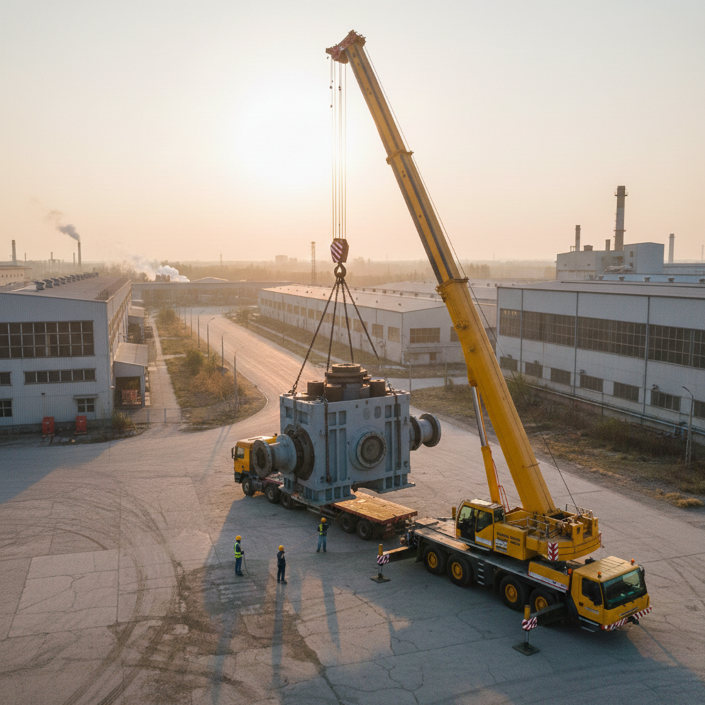Crane Hire for Machinery Relocation Pakenham