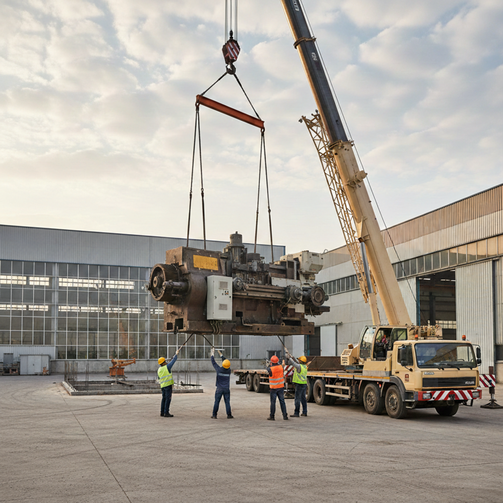 Crane Hire for Machinery Relocation Pakenham