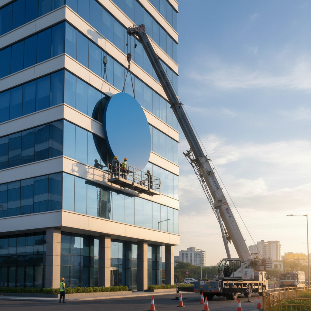 Company Building Signage Installation Pakenham