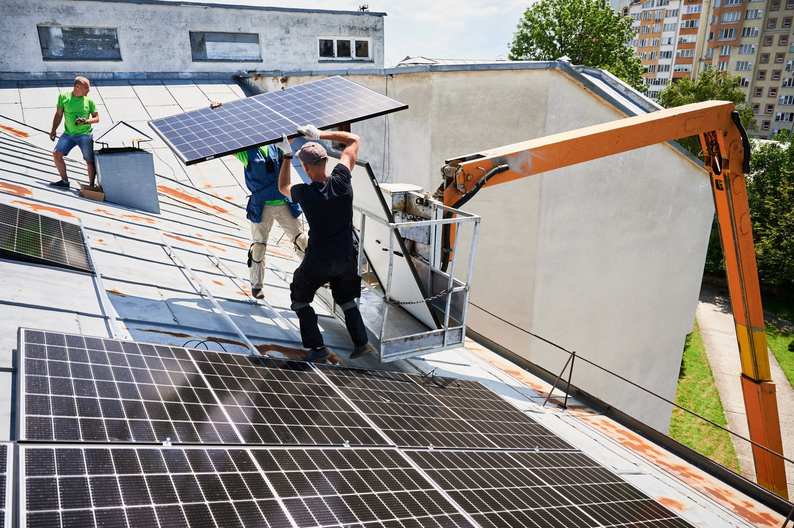 Crane Services for Solar Panel Installation Pakenham