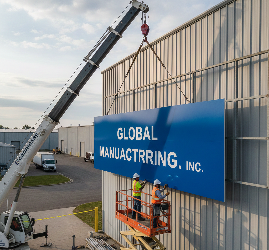 Company Building Signage Installation Endeavour Hills
