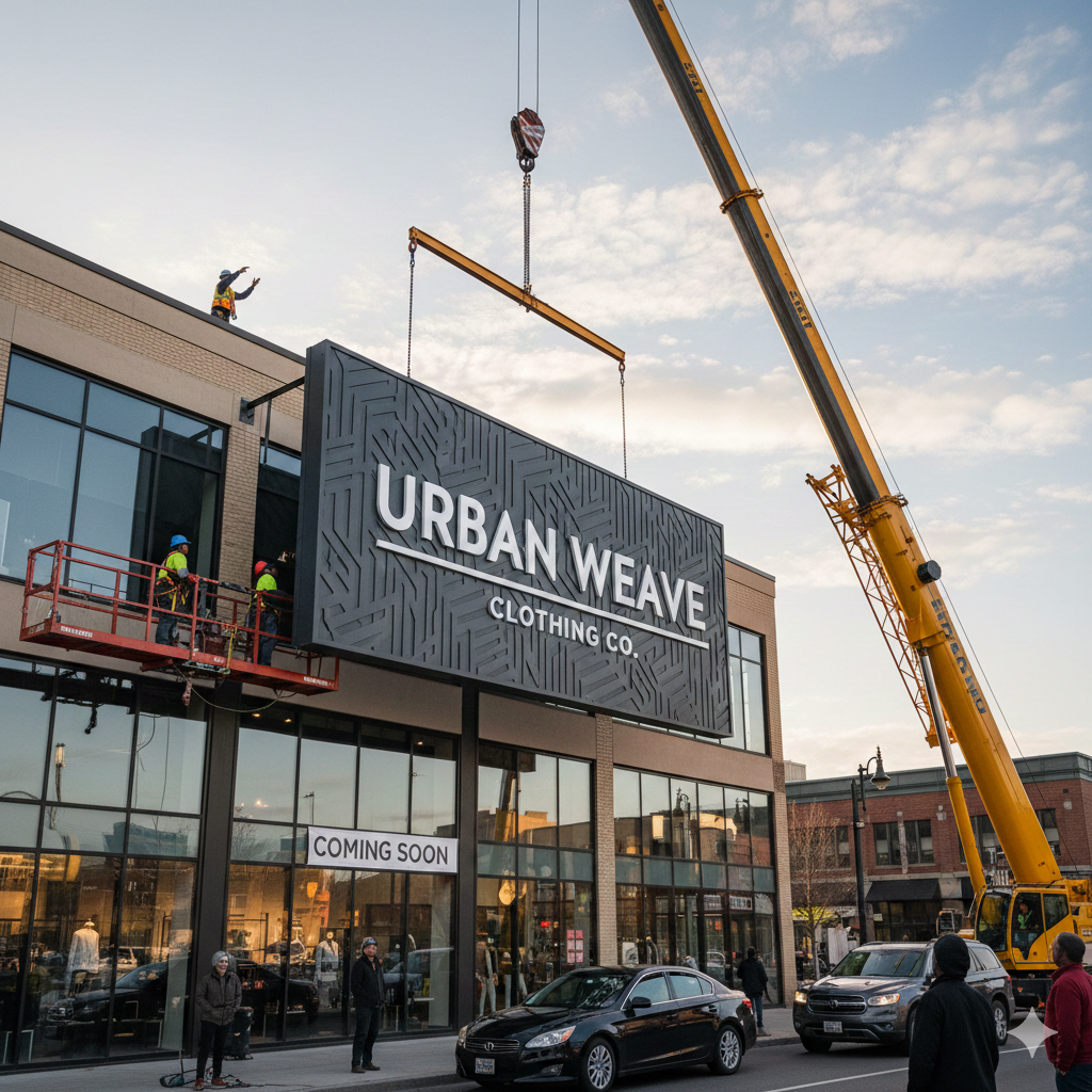 Signage for retail outlets cranbourne