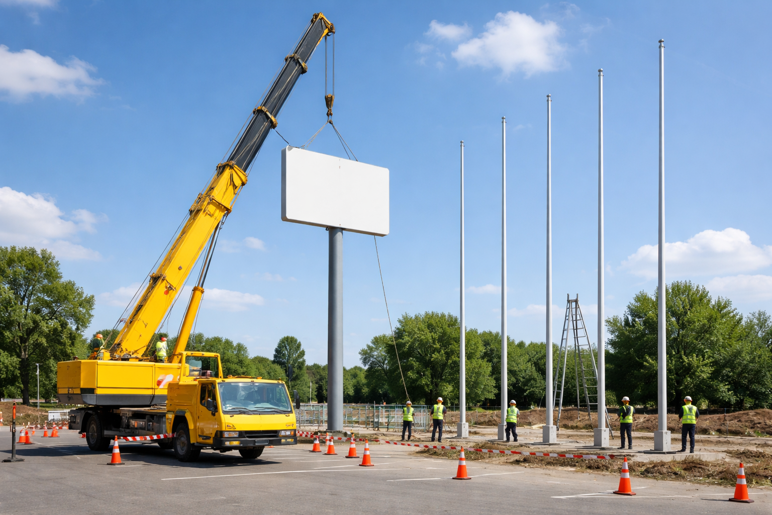 Signage and Flag Pole Erection Endeavour Hills