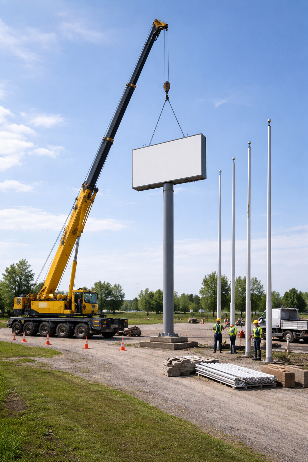 Signage and Flag Pole Erection Endeavour Hills