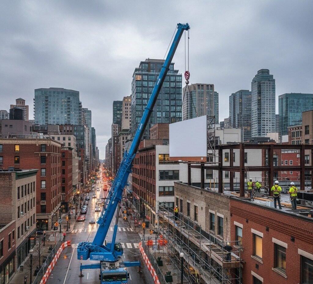 Outdoor Billboard Installation Mulgrave