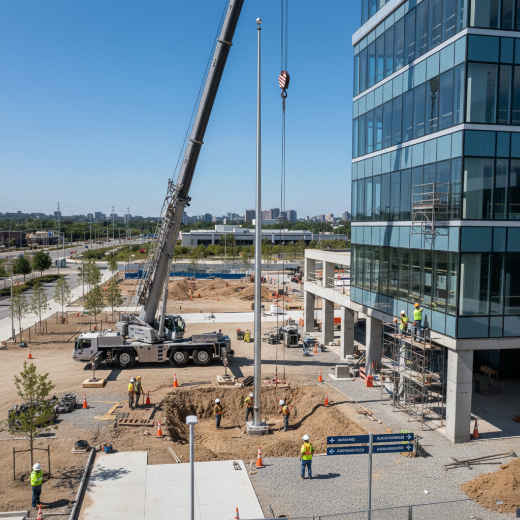 Signage And Flag Pole Erection Clayton
