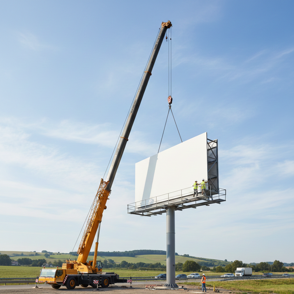 Outdoor Billboard Installation Mulgrave