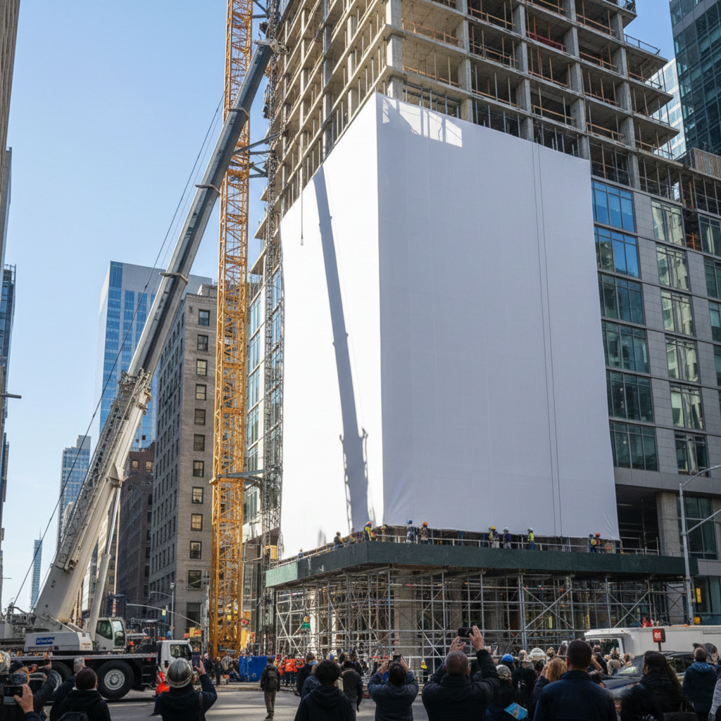 Large Banner Installation Mulgrave