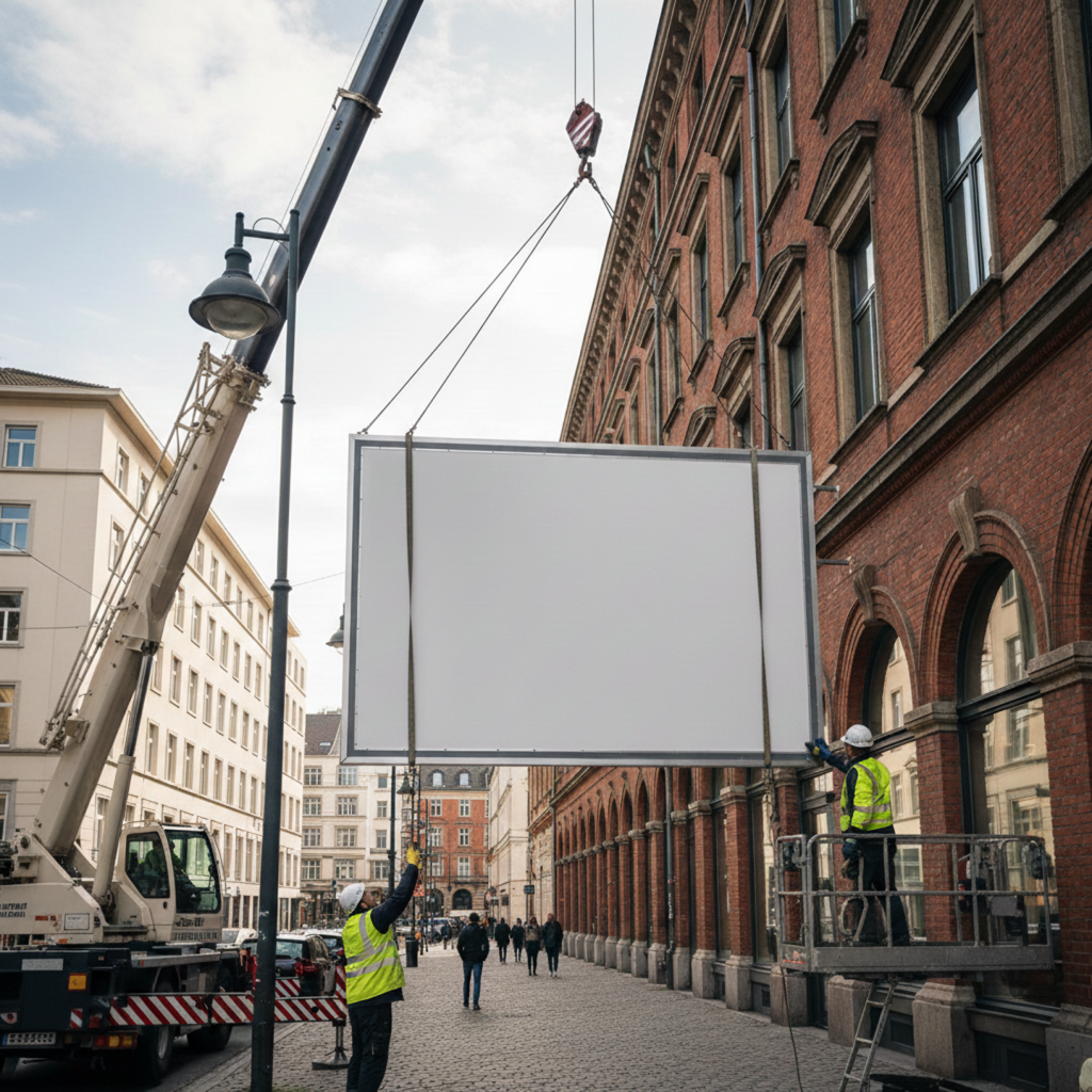 Shop signage installation service Berwick