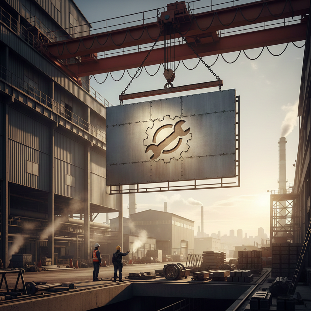 Signage for industrial units Berwick