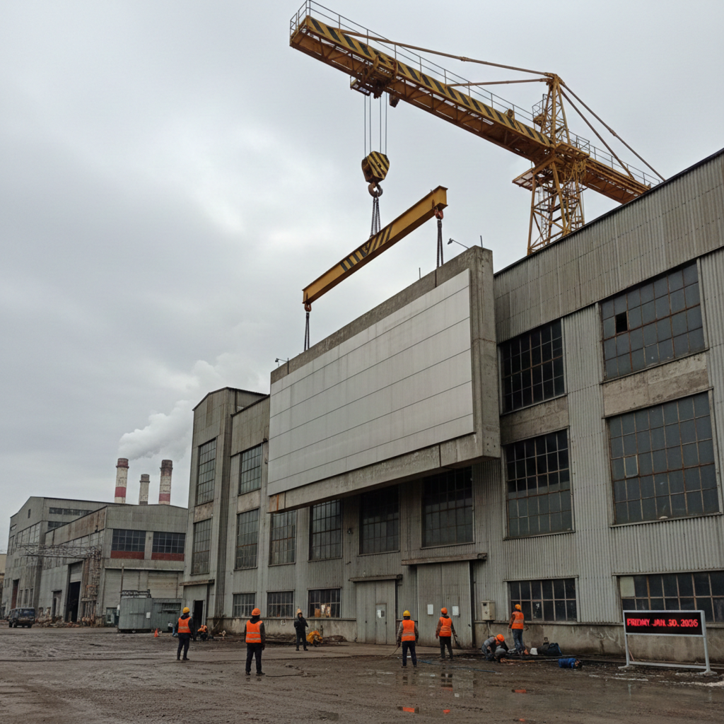 Signage for industrial units Berwick