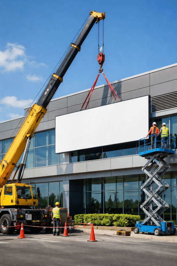 Company Building Signage Installation Berwick