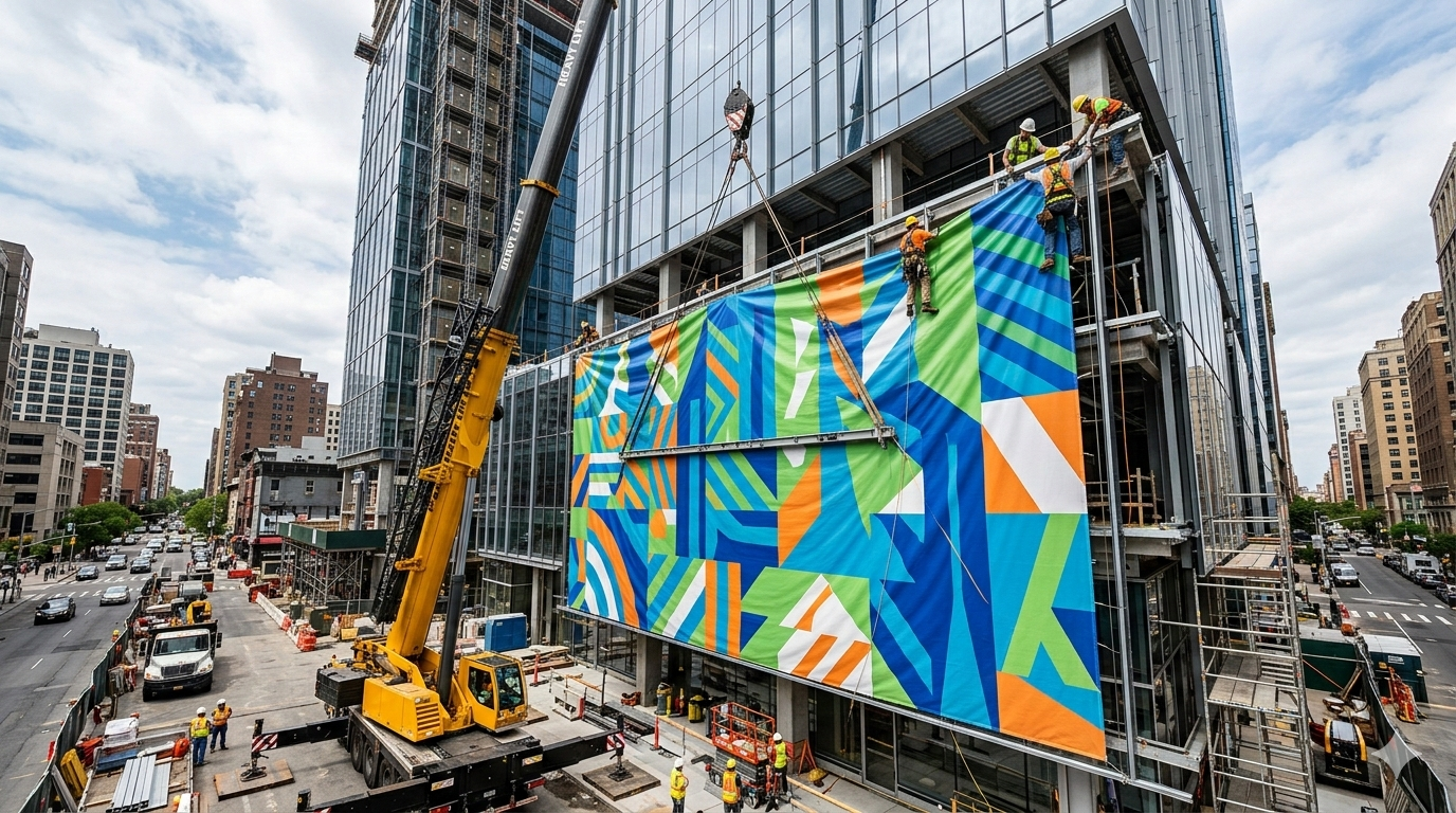 Large Banner Installation Melbourne