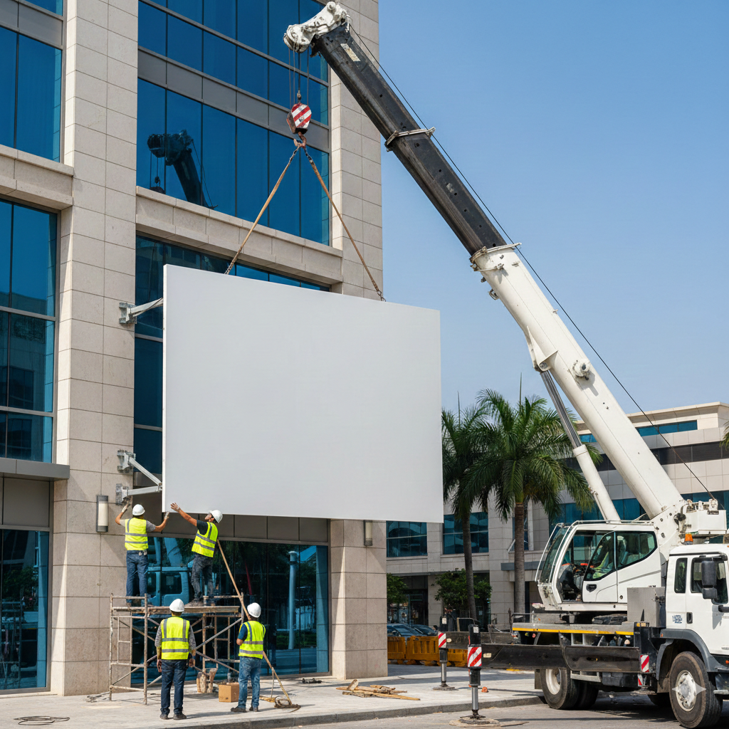 Signage installation Melbourne CBD