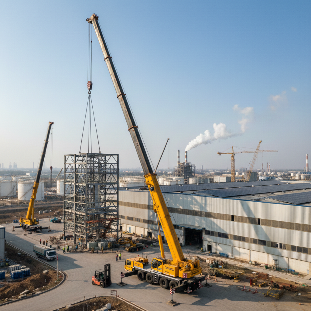 Crane Hire For Industrial Plant Pakenham