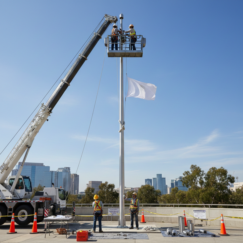 Flag Pole Repair And installation Pakenham
