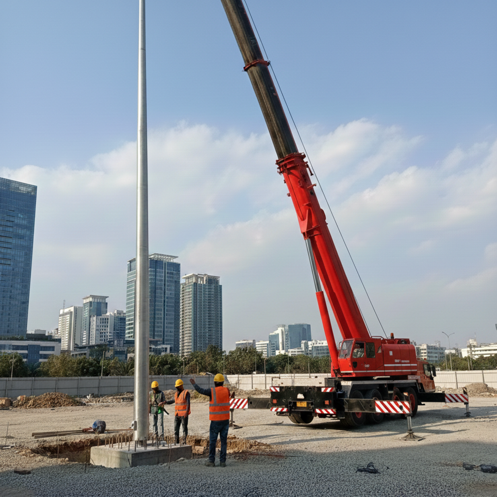 Flagpole Installation Glen Waverley