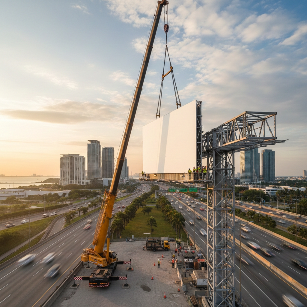 Outdoor Billboard Installation Glen Waverley