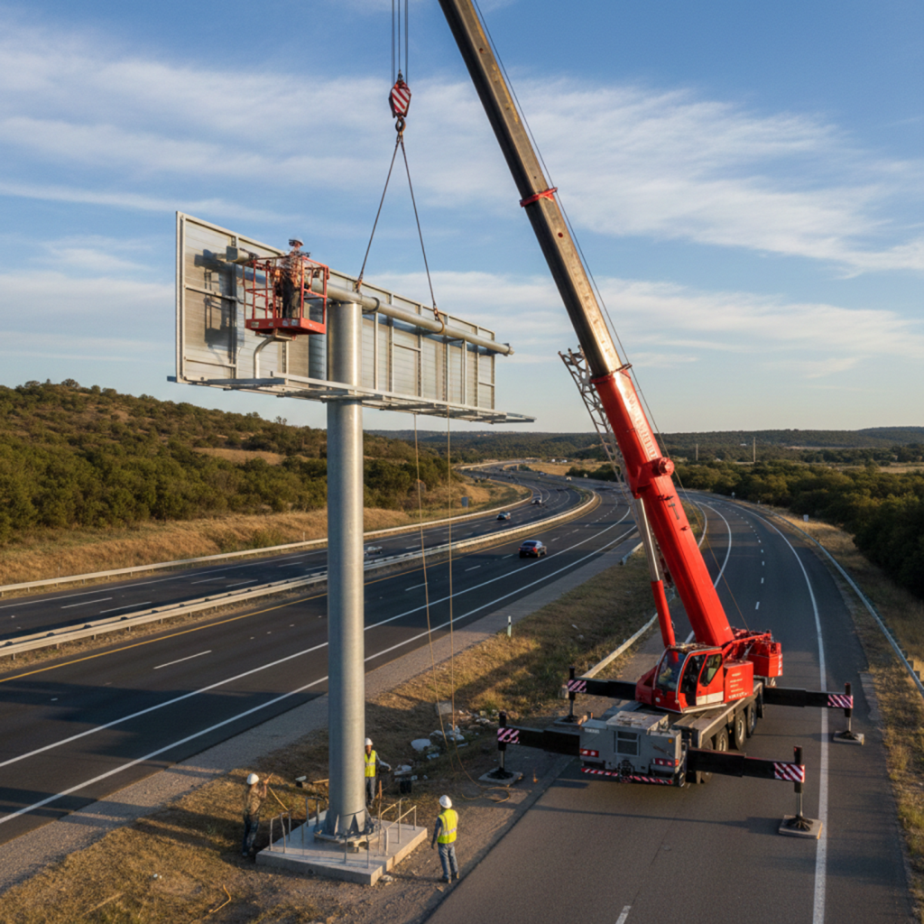 Pole Mounting Signs Melbourne