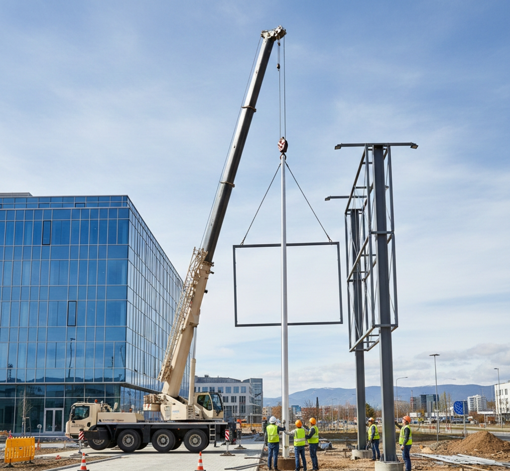 Signage And Flag Pole Erection Melbourne