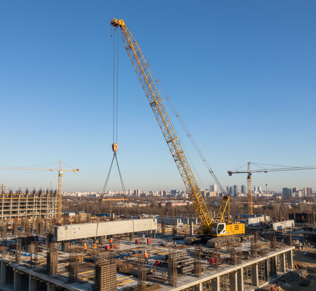 Crane Hire For Construction Sites Melbourne