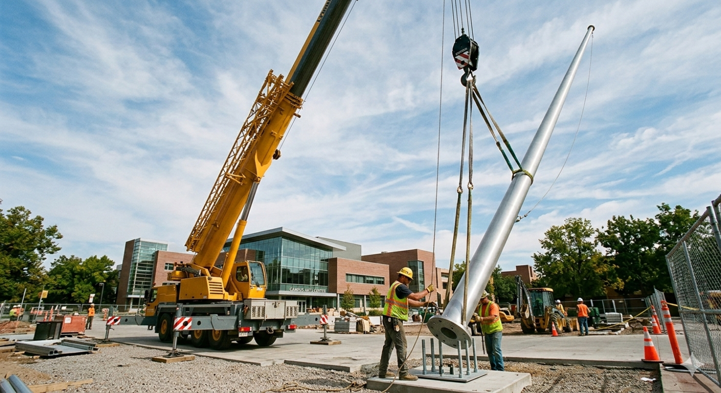 Flagpole Installation Melbourne