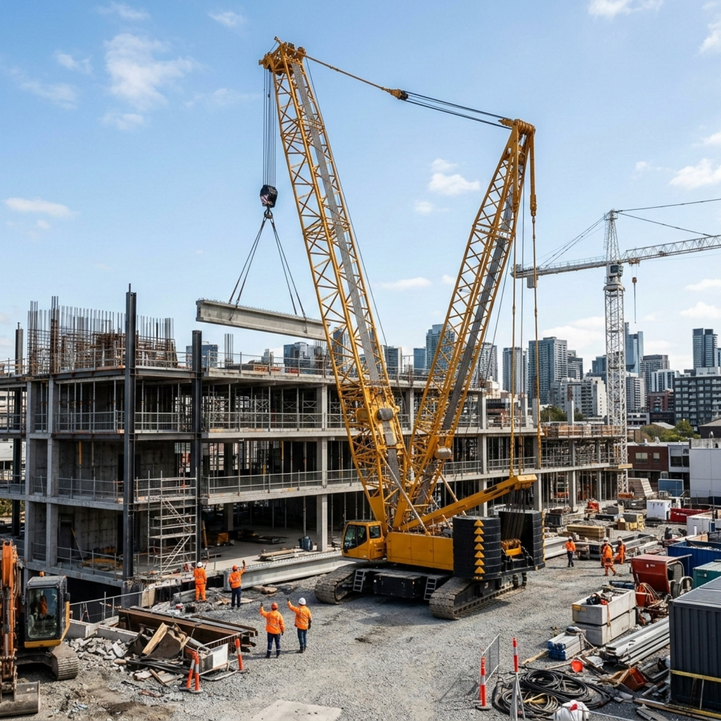 Crane Hire Prices Per Hour Melbourne