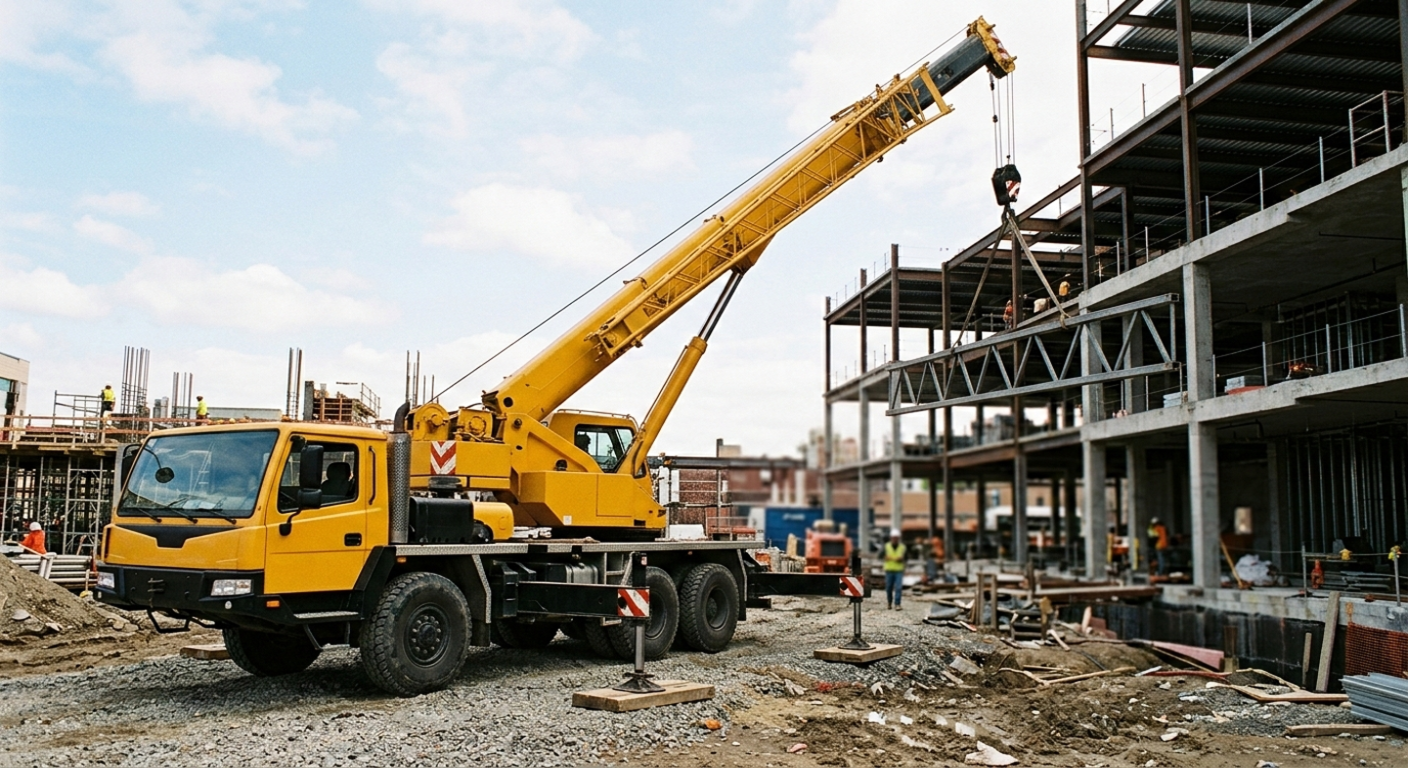 Cost Of Crane Truck Hire Victoria