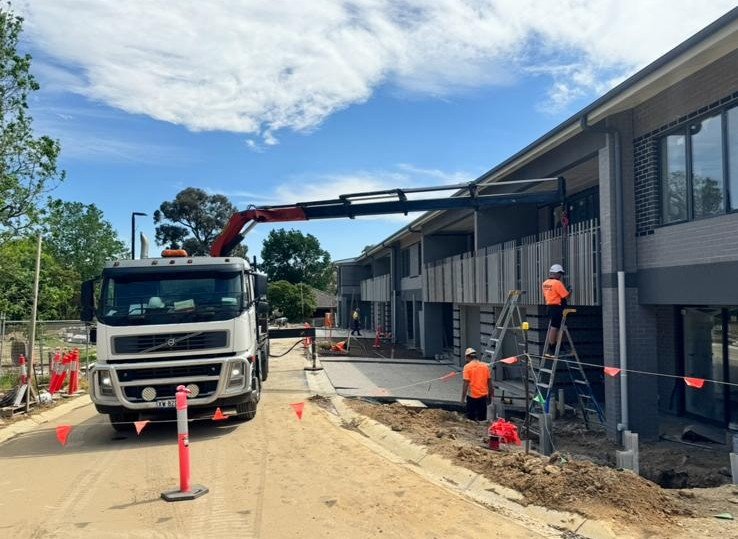 crane trucks melbourne